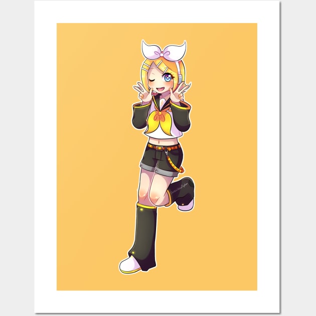 Vocaloid - Kagamine Rin Wall Art by Nadi-chan16